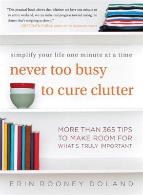  Never Too Busy to Cure Clutter: Unveiling the Hidden Serenity of an Ordered Existence